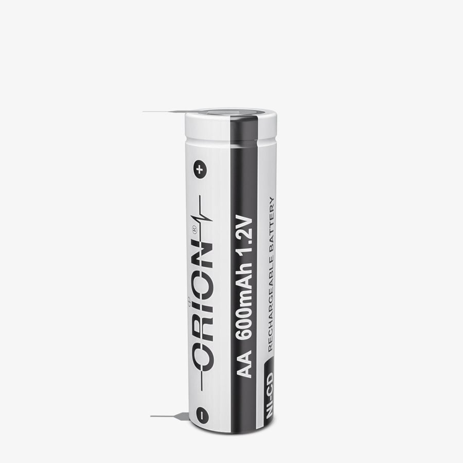 Orion AA 1.2V 600mAh Ni-CD 2 Ayaklı Pil 