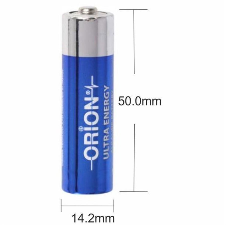 Orion AA 1.5V Alkalin 2'li Paket Pil 