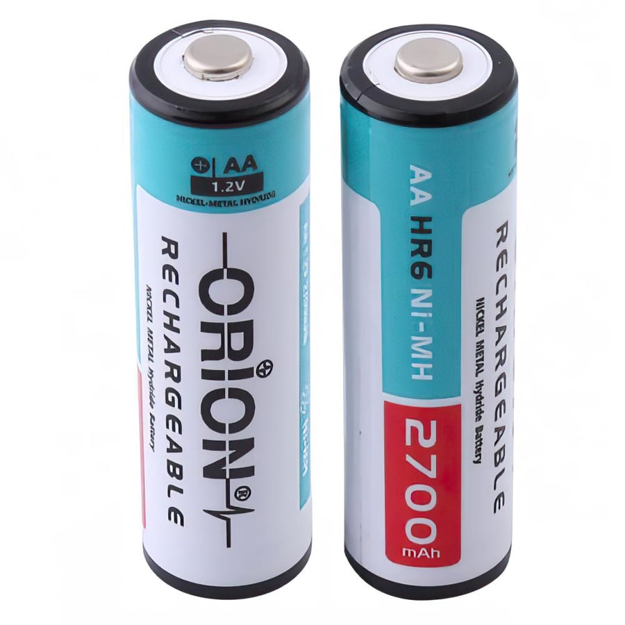 Orion AA 1.2V 2700mAh Ni-MH 2'li Paket Pil 