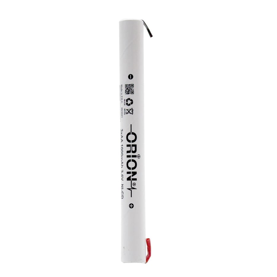 Orion AA 3.6V 1000mAh Ni-CD Ayaklı Pil 