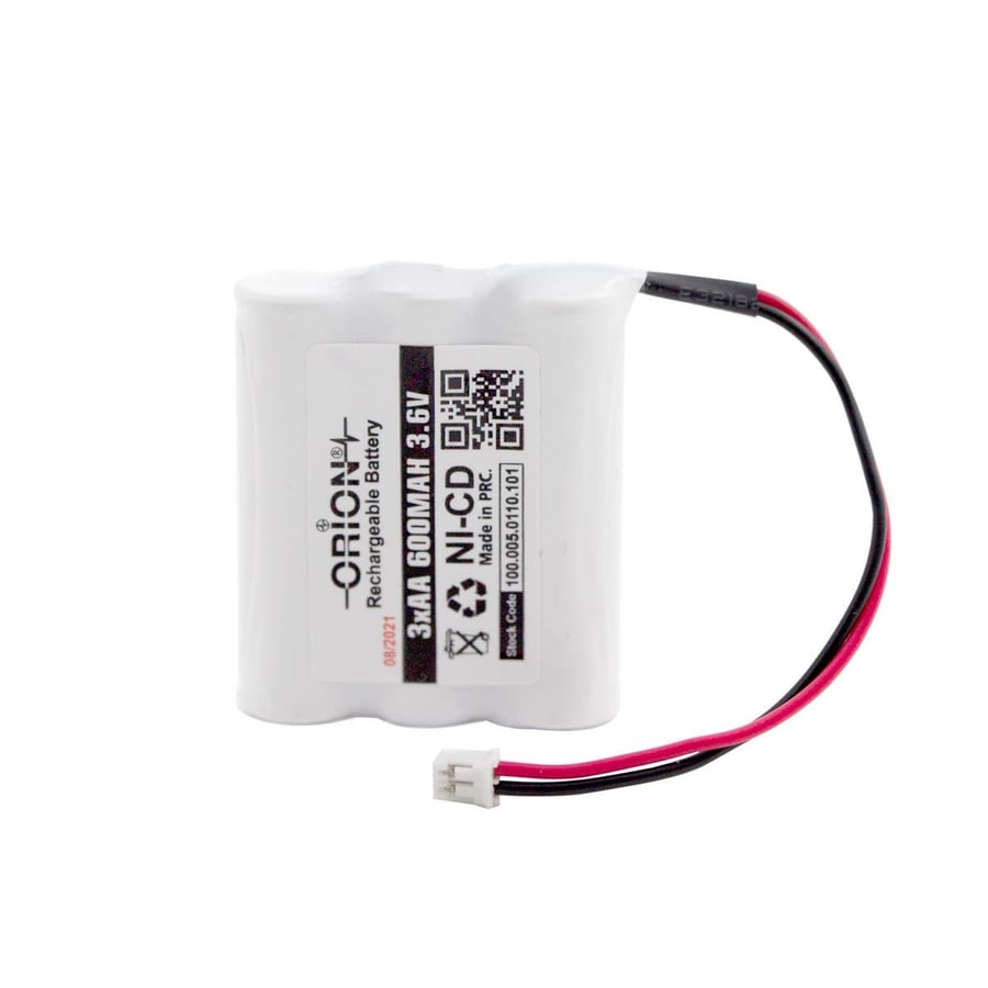 Orion AA 3.6V 600mAh Ni-CD Kablo Ve Konnektörlü Pil 
