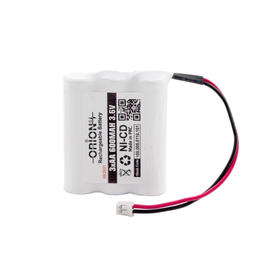 Orion AA 3.6V 600mAh Ni-CD Kablo Ve Konnektörlü Pil 
