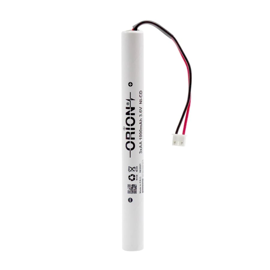 Orion AA 3.6V 1000mAh Ni-CD Kablo Ve Konnektörlü Pil 