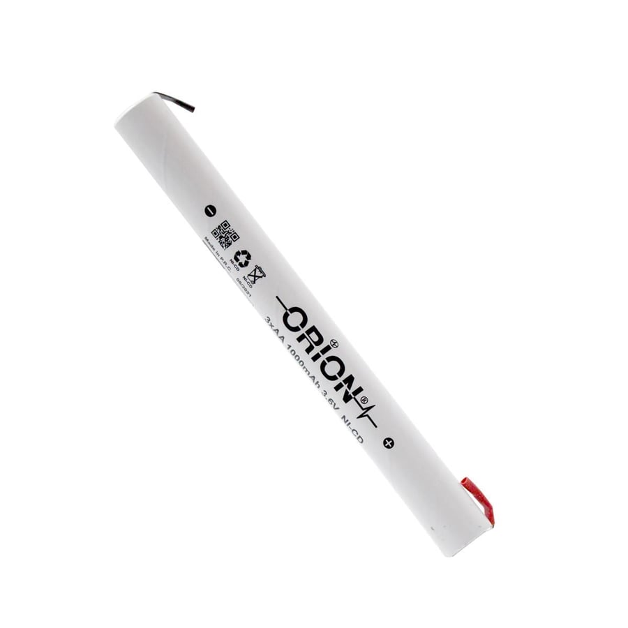Orion AA 3.6V 1000mAh Ni-CD Ayaklı Pil 