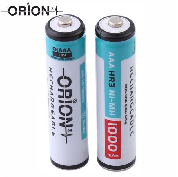Orion AAA 1.2V 1000mAh 1C Ni-MH Pil - Dökme