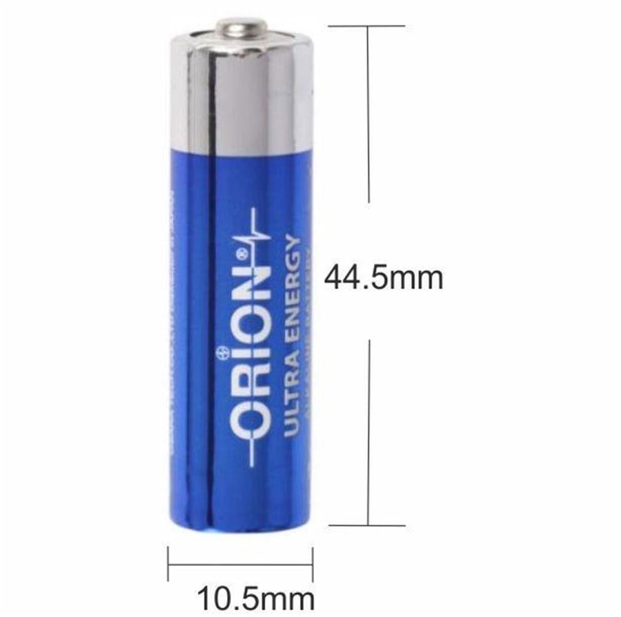 Orion AAA 1.5V Alkalin 2'li Paket Pil 