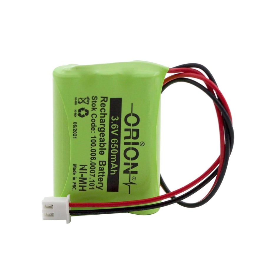 Orion AAA 3.6V 650mAh Ni-MH 2Pin JST Konnektorlü Pil 