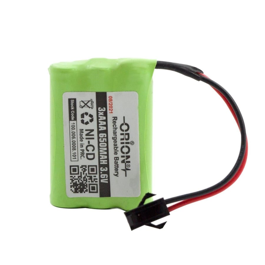 Orion AAA 3.6V 650mAh Ni-MH 2Pin Smp-02v Konnektörlü Pil 