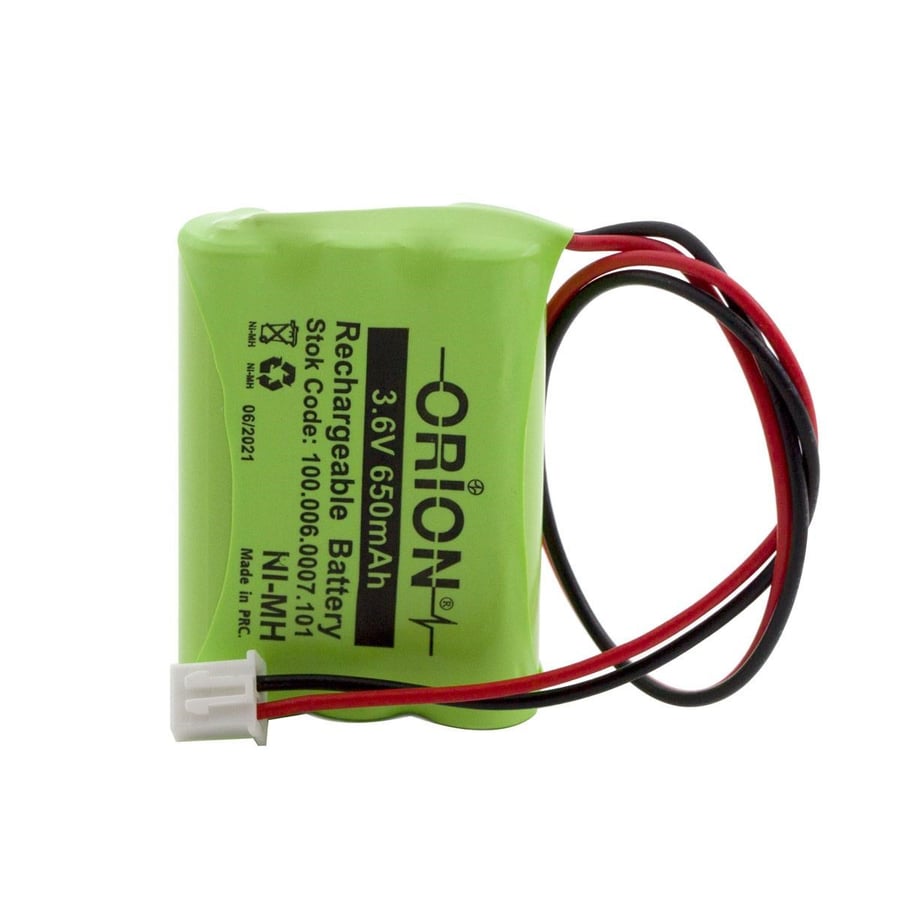 Orion AAA 3.6V 650mAh Ni-MH 2Pin JST Konnektorlü Pil 