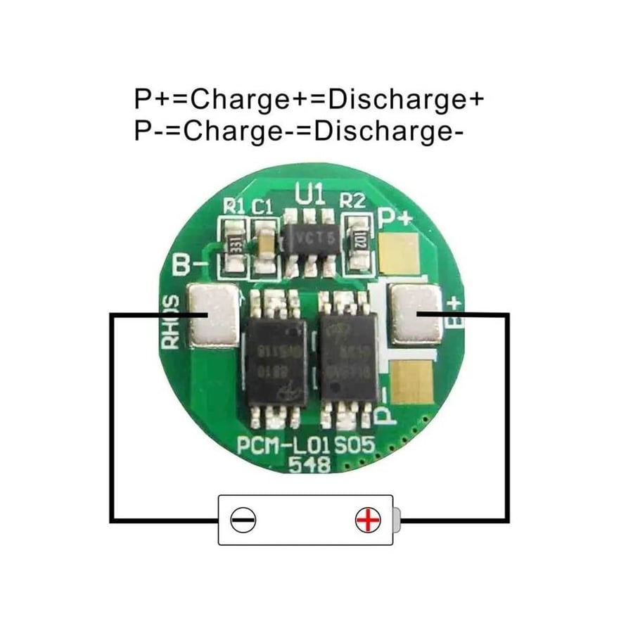 Orion BMS 1S 3A Li-ion Kontrol Devresi