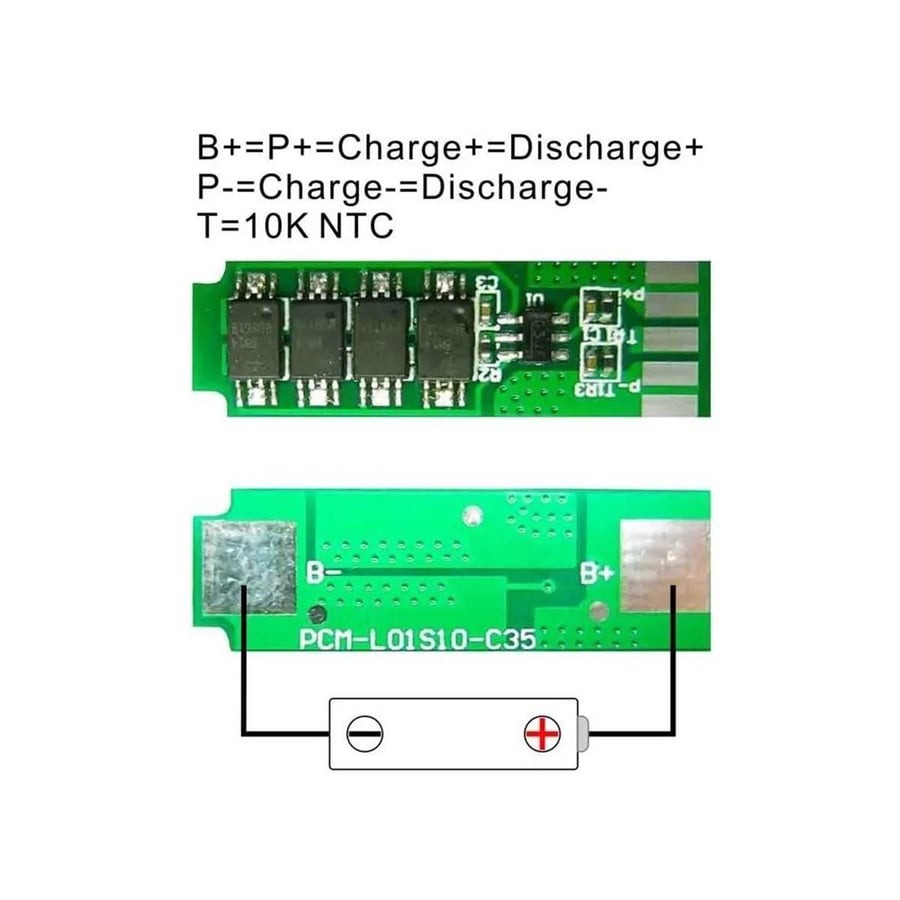Orion BMS 1S 6A NTC Çıkışlı Li-ion Kontrol Devresi