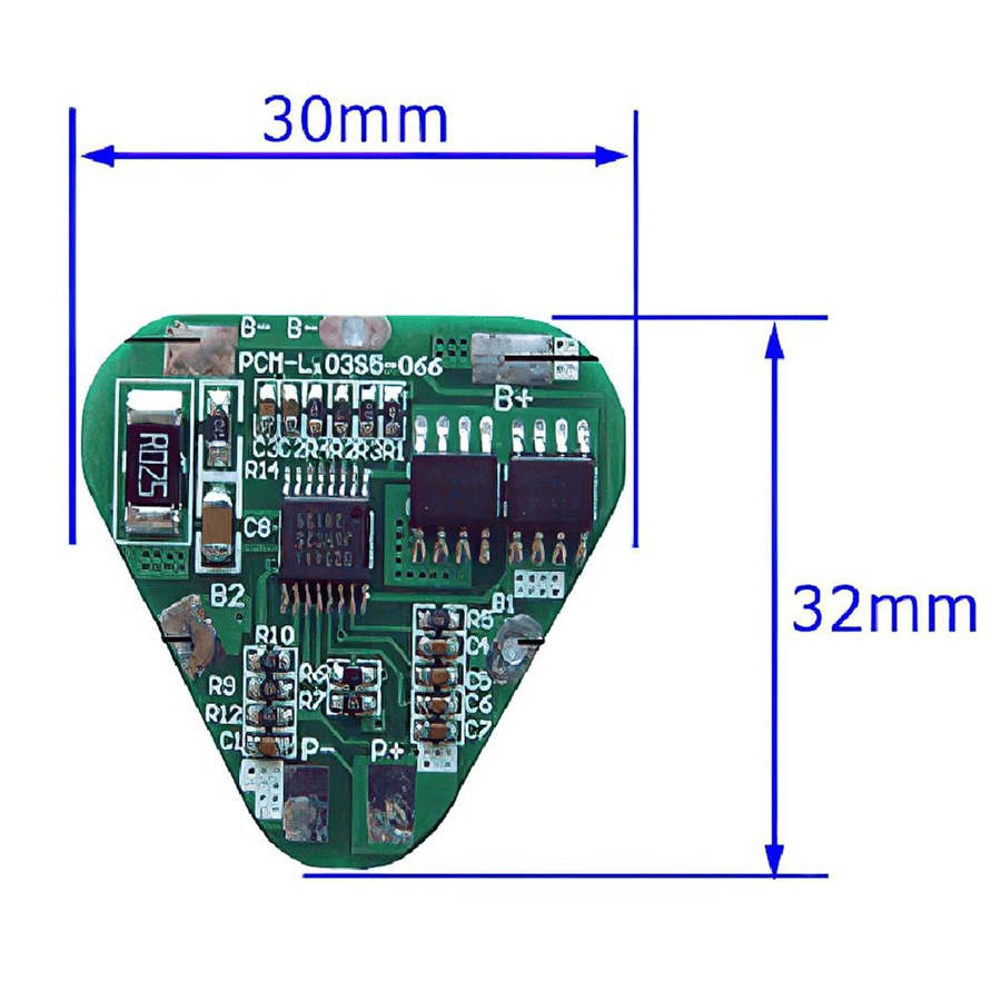 Orion BMS 3S 4A Li-ion Kontrol Devresi