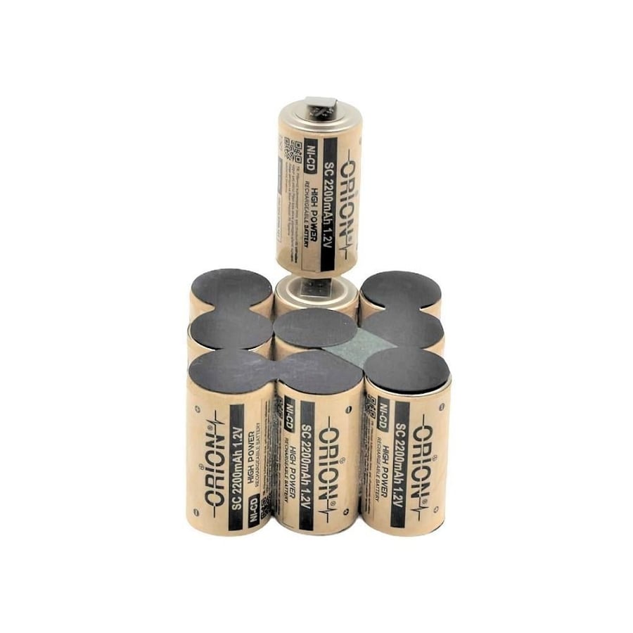 Orion Bosch 2607335709 Uyumlu 12V 2.2Ah BMS Devresiz Ni-CD Matkap Bataryası 