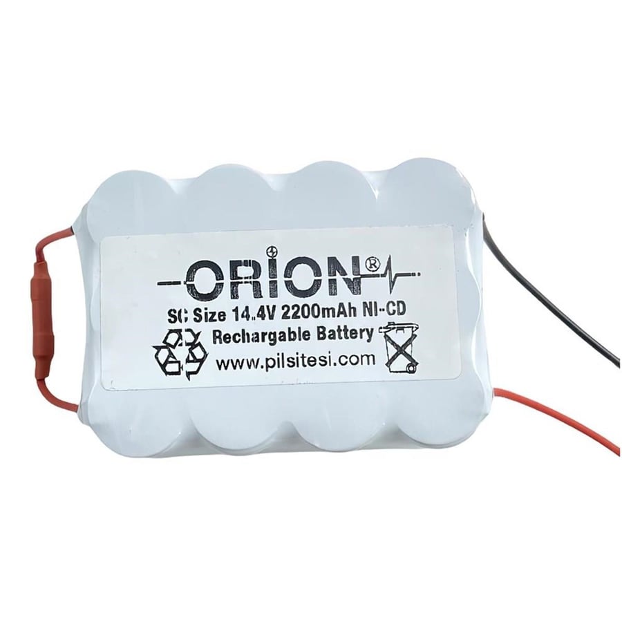 Orion Bosch BBH MOVE1 Uyumlu 14.4V 2.2Ah BMS Devresiz Ni-CD Süpürge Bataryası 