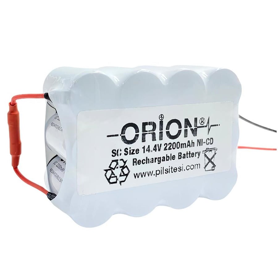 Orion Bosch BBH MOVE1 Uyumlu 14.4V 2.2Ah BMS Devresiz Ni-CD Süpürge Bataryası 