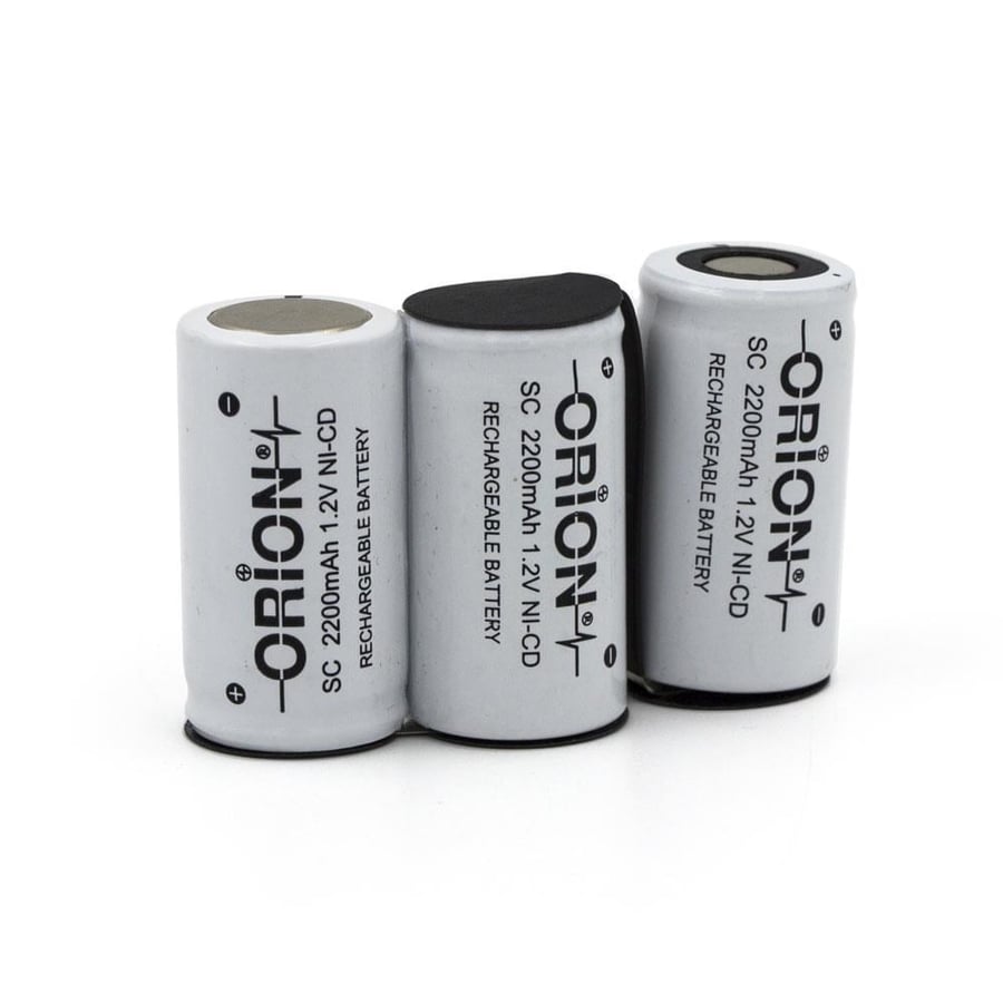 Orion Bosh BKS3043 Uyumlu 3.6V 2.2Ah BMS Devresiz Ni-CD Süpürge Bataryası 