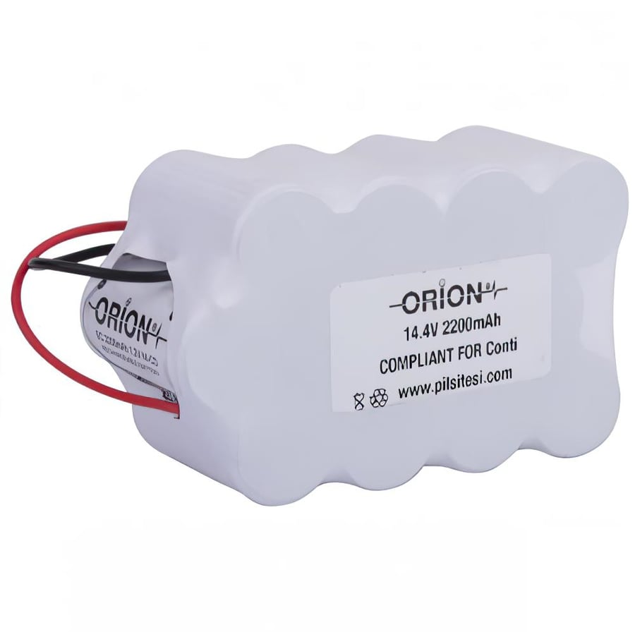 Orion Conti CMS-311 Uyumlu 14.4V 2.2Ah BMS Devresiz Ni-CD Süpürge Bataryası 