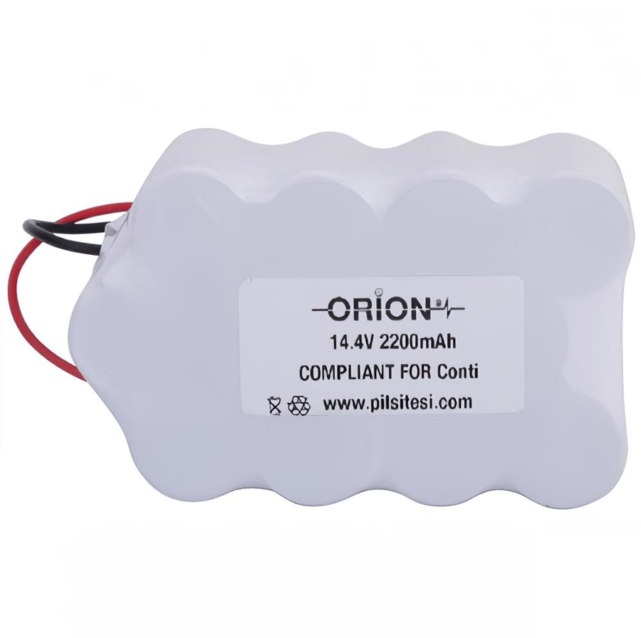 Orion Conti CMS-311 Uyumlu 14.4V 2.2Ah BMS Devresiz Ni-CD Süpürge Bataryası 