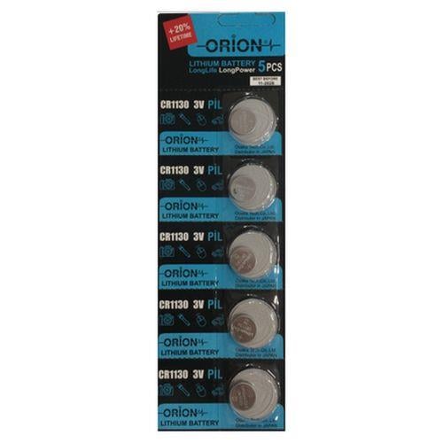 Orion CR1130 3V Lithium 5'li Paket Pil 