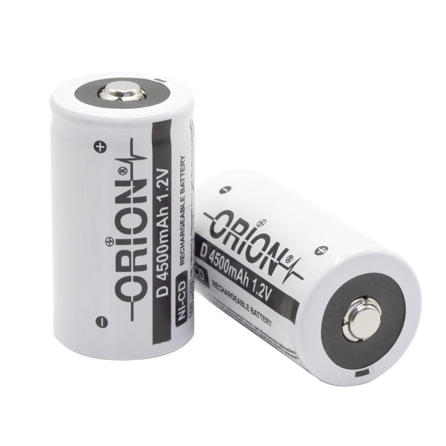 Orion D - Büyük Boy 1.2V 4500mAh 3C Ni-CD Pil 