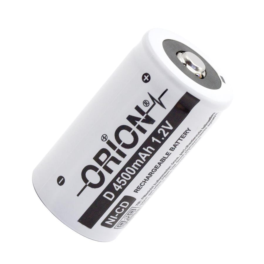 Orion D - Büyük Boy 1.2V 4500mAh 3C Ni-CD Pil 