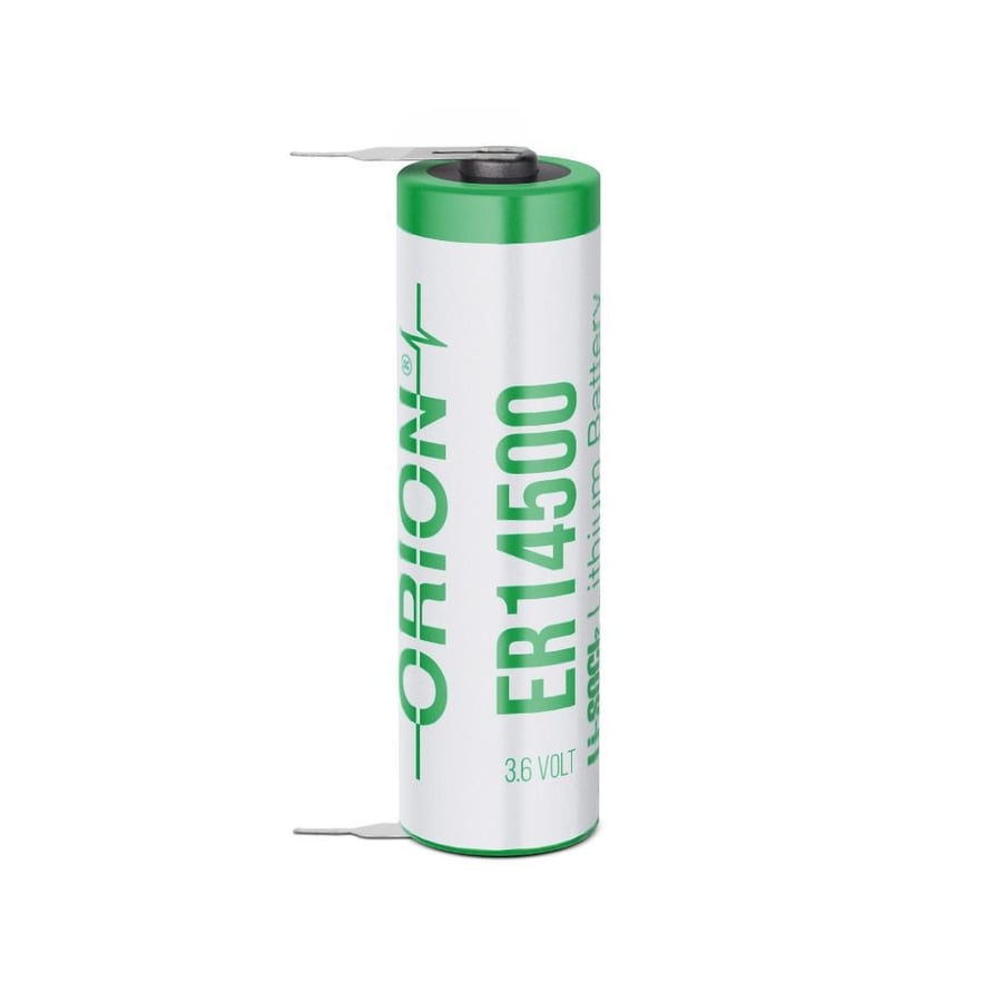 Orion ER14500H 3.6V 2600mAh Lithium 2P Pil 