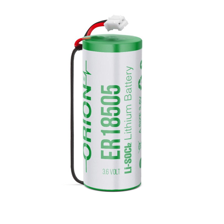 Orion ER18505 3.6V 4100mAh Lithium 15CM + JST PH-2 Pil 
