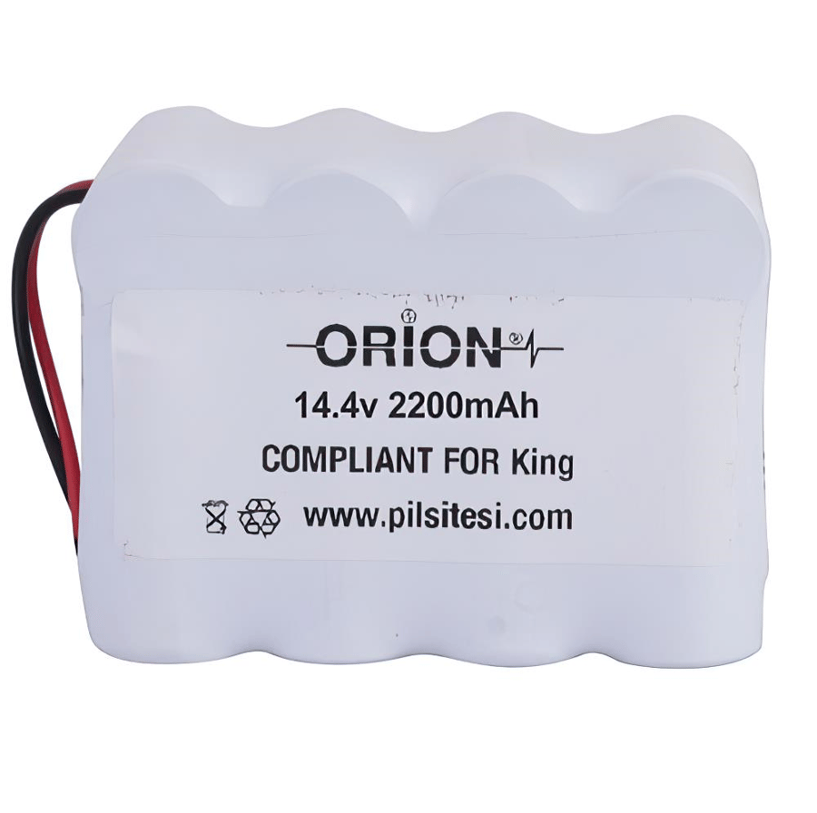 Orion Fakir FYP08118 Uyumlu 14.4V 2.2Ah BMS Devresiz Ni-CD Süpürge Bataryası 