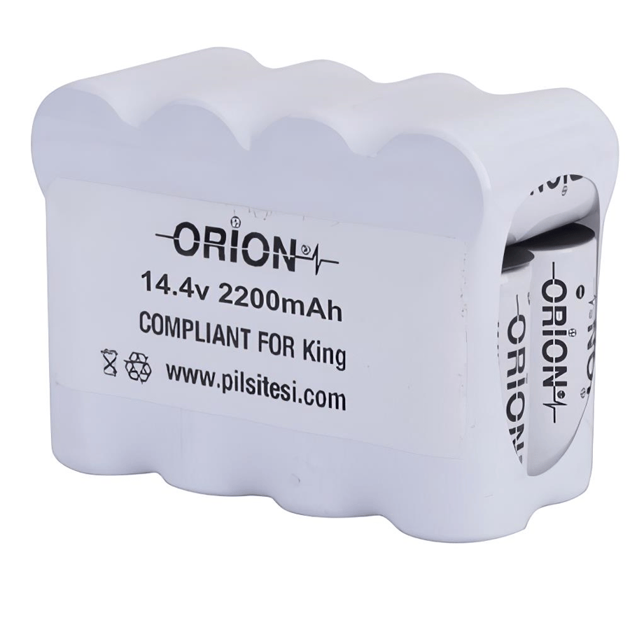 Orion Fakir Uyumlu 14.4V 2.2Ah BMS Devresiz Ni-CD Süpürge Bataryası 