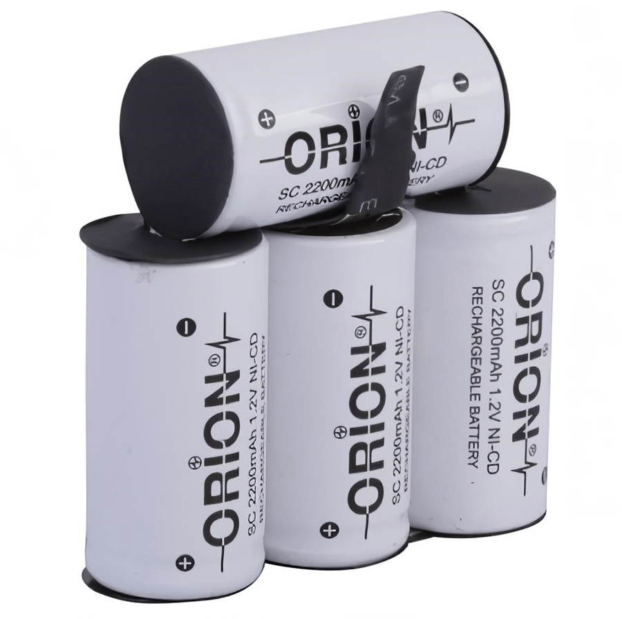 Orion Fakir Uyumlu 4.8V 2.2Ah BMS Devresiz Ni-CD Süpürge Bataryası 