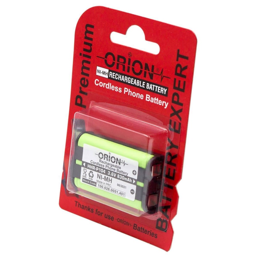 Orion HHR-P104 3.6V 830mAh Ni-MH Telsiz Telefon Pili