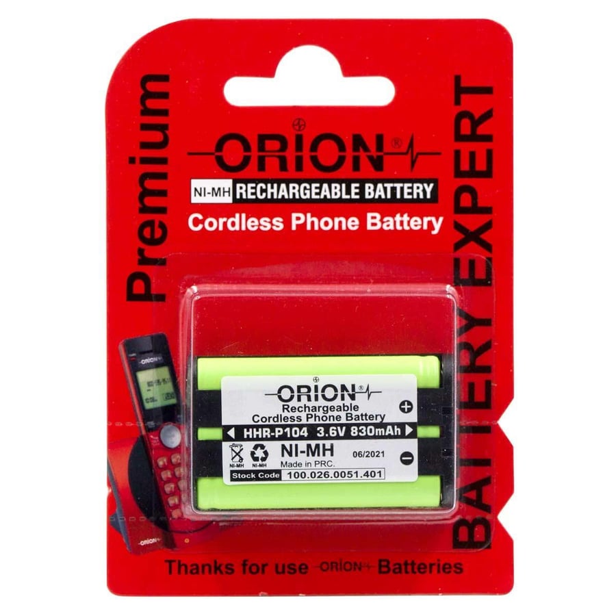 Orion HHR-P104 3.6V 830mAh Ni-MH Telsiz Telefon Pili