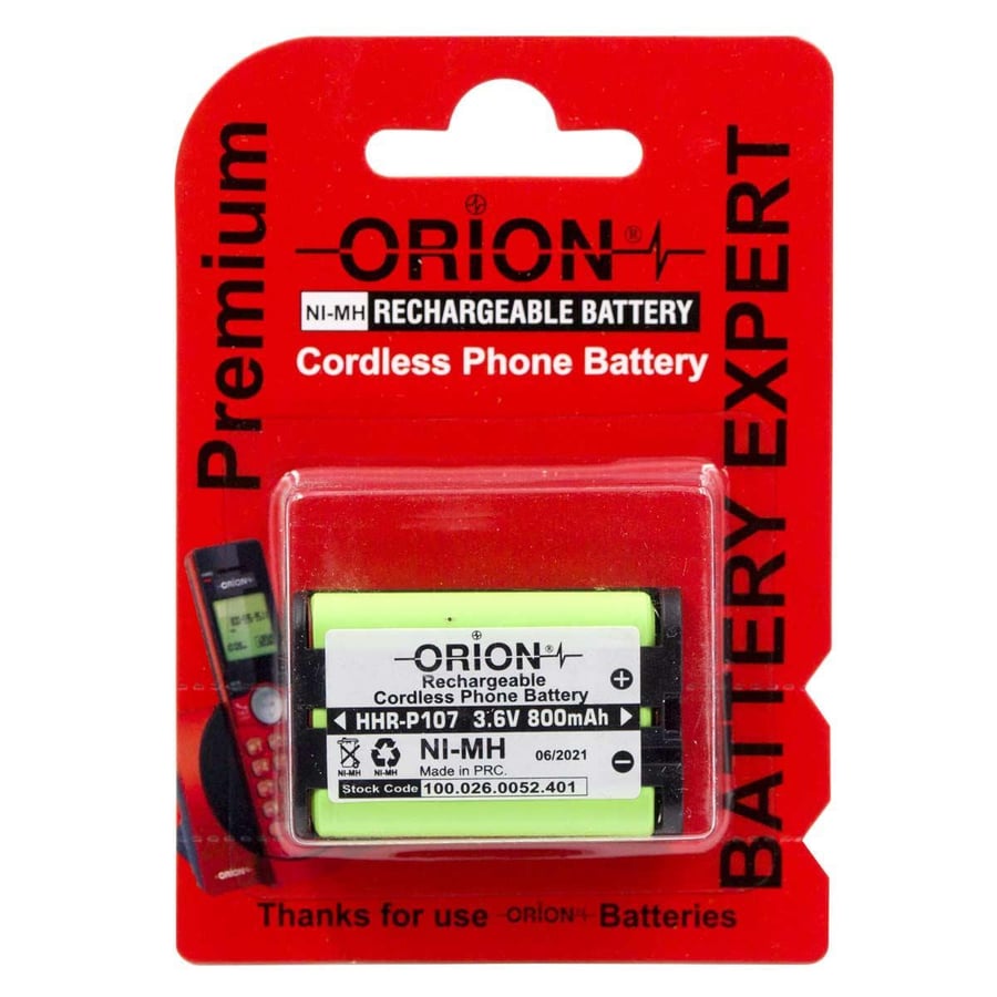 Orion HHR-P107 3.6V 800mAh Ni-MH Telsiz Telefon Pili