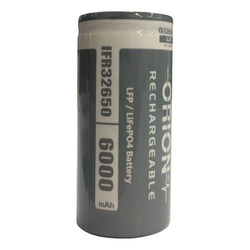 Orion IFR32650 3.2V 6000mAh LiFePO4 Pil 