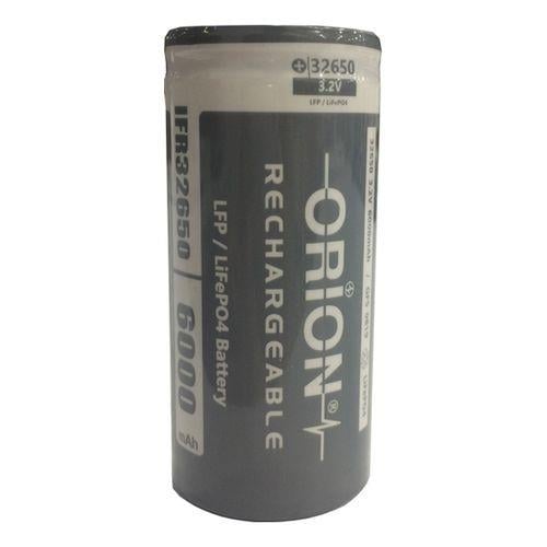 Orion IFR32650 3.2V 6000mAh LiFePO4 Pil 