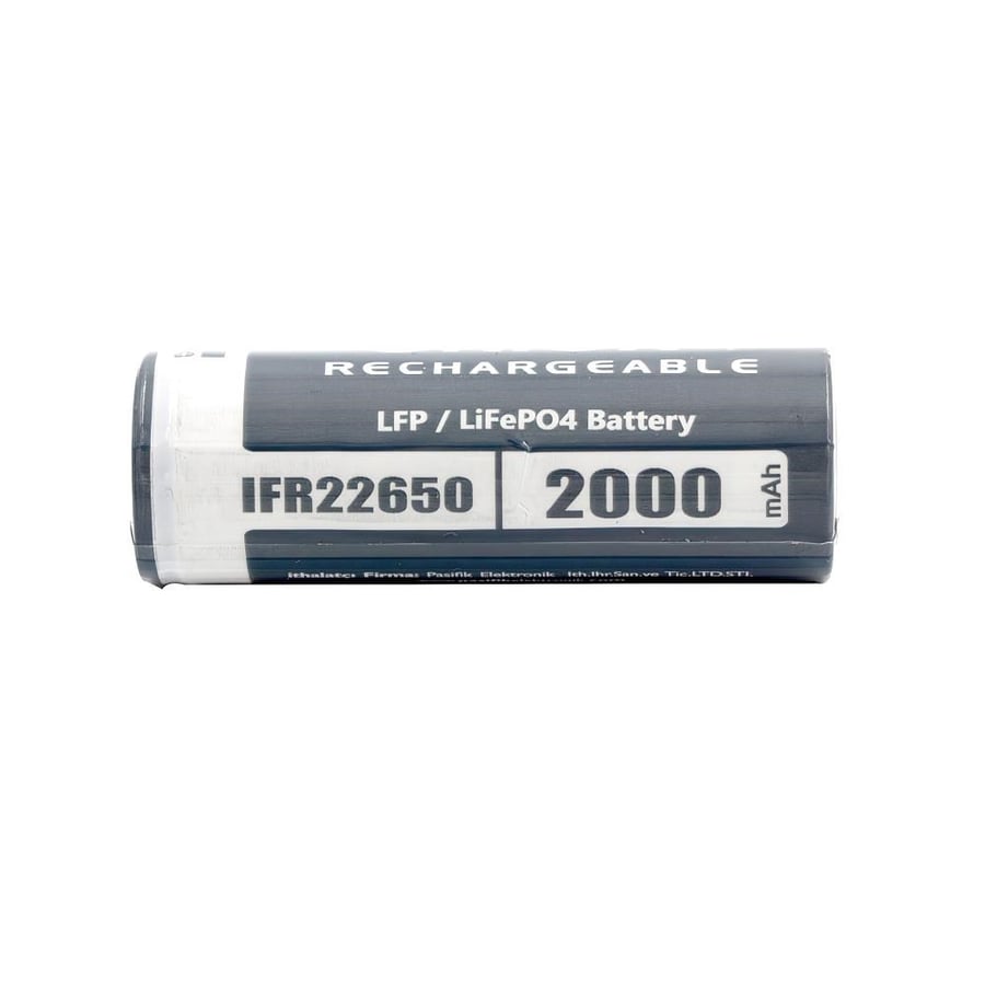 Orion IRF22650 3.2V 2000mAh 2C LiFePO4 Pil 
