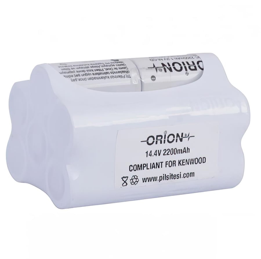 Orion Kenwood HV190 Uyumlu 14.4V 2.2Ah BMS Devresiz Ni-CD Süpürge Bataryası 