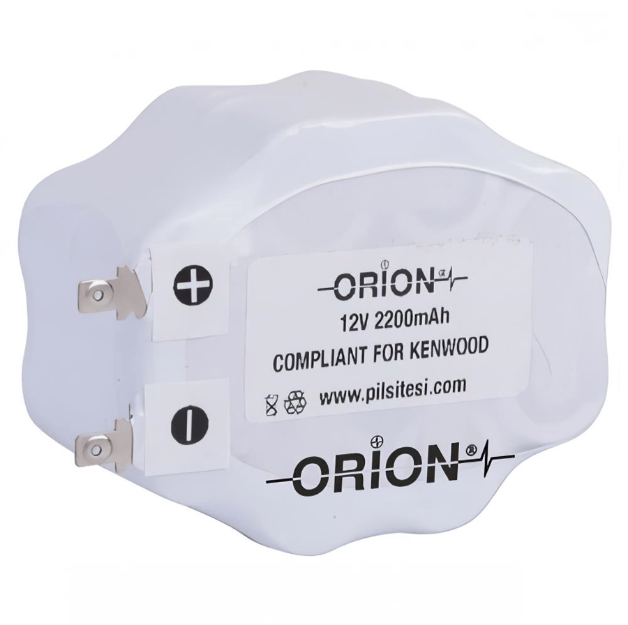 Orion Kenwood Uyumlu 12V 2.2Ah BMS Devresiz Ni-CD Süpürge Bataryası 