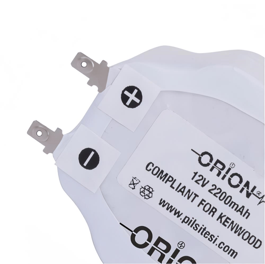 Orion Kenwood Uyumlu 12V 2.2Ah Ni-CD Süpürge Bataryası 