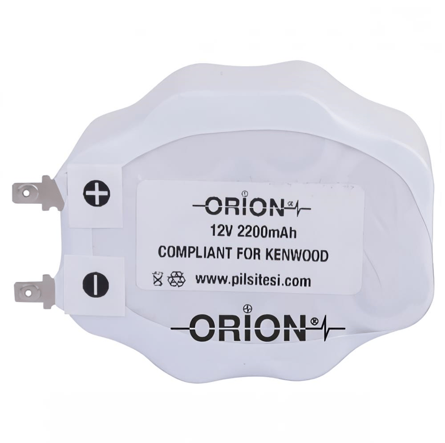 Orion Kenwood Uyumlu 12V 2.2Ah BMS Devresiz Ni-CD Süpürge Bataryası 