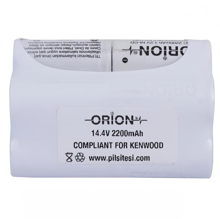 Orion Kenwood Uyumlu 14.4V 2.2Ah BMS Devresiz Ni-CD Süpürge Bataryası 