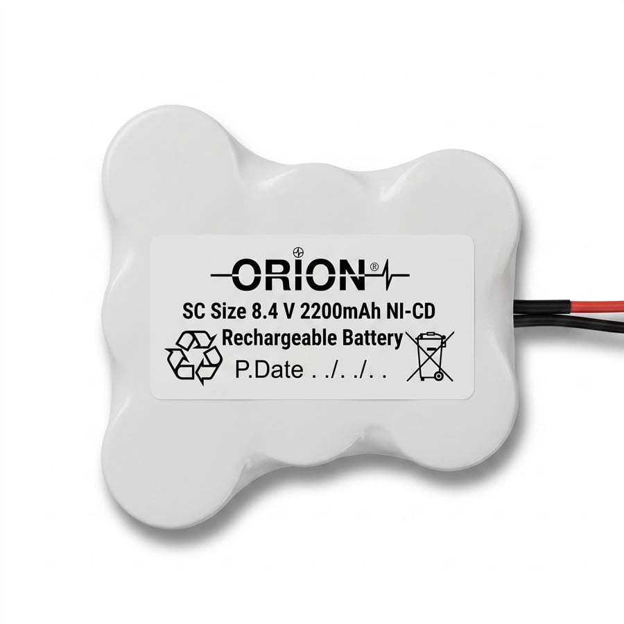 Orion Kenwood Uyumlu 8.4V 2.2Ah BMS Devresiz Ni-CD Süpürge Bataryası 