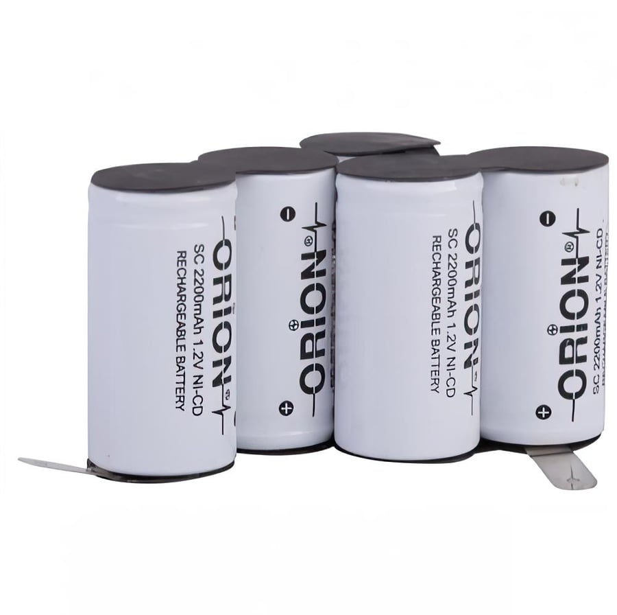 Orion King K815 Vega Uyumlu 6V 2.2Ah BMS Devresiz Ni-CD Süpürge Bataryası 