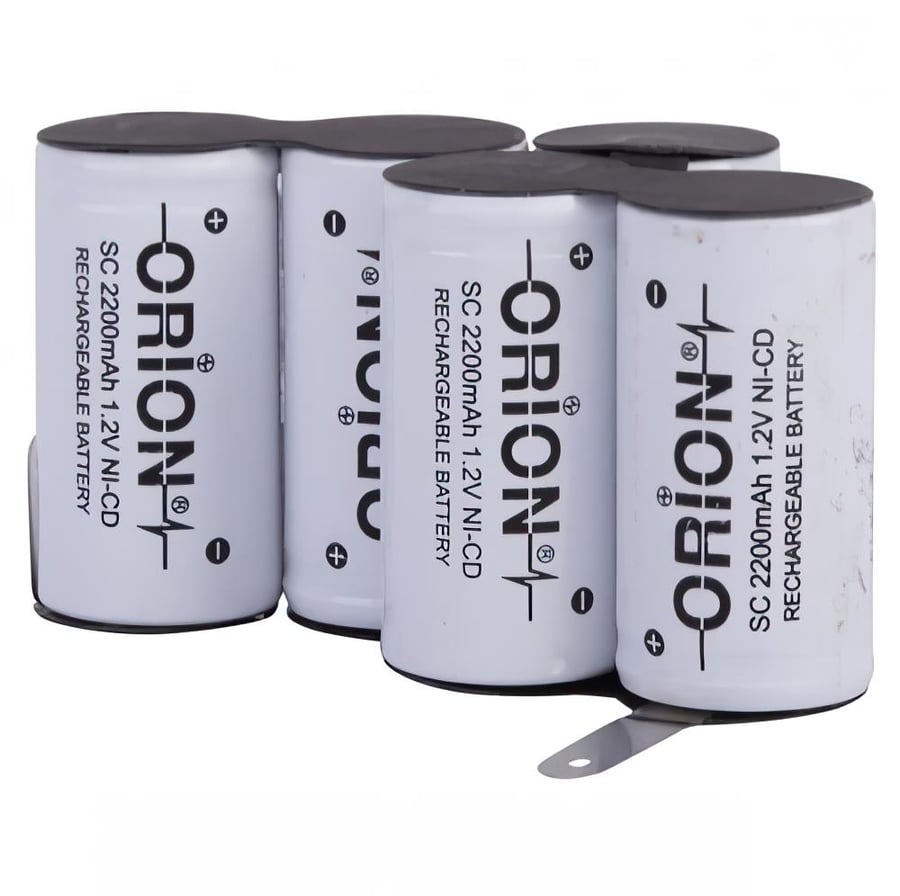 Orion King K815 Vega Uyumlu 6V 2.2Ah BMS Devresiz Ni-CD Süpürge Bataryası 