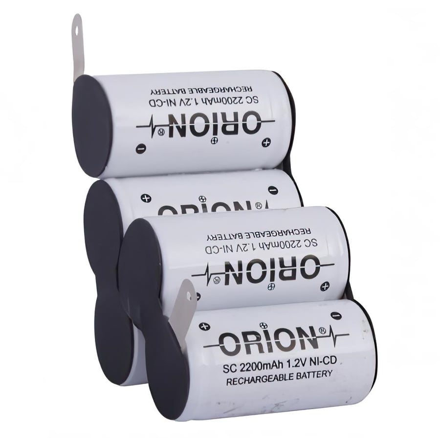 Orion King K815 Vega Uyumlu 6V 2.2Ah BMS Devresiz Ni-CD Süpürge Bataryası 