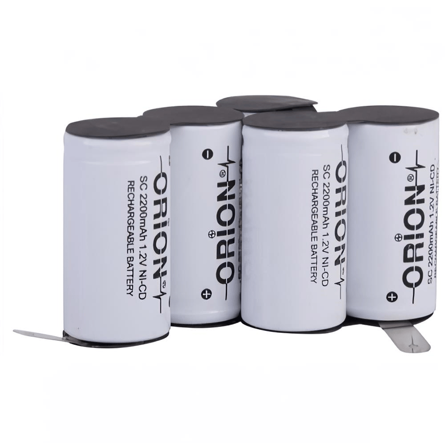 Orion King K815 Vega Uyumlu 6V 2.2Ah BMS Devresiz Ni-CD Süpürge Bataryası 