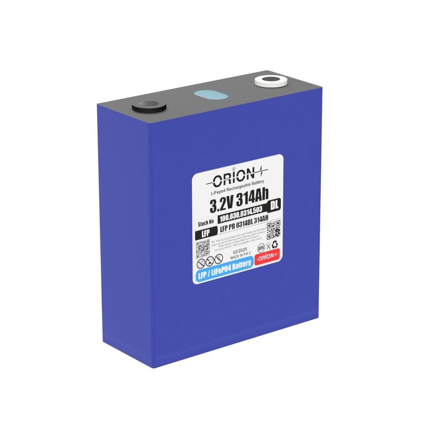 ORION LIFEPO4 3.2v 314DL 314AH Prizmatik Pil