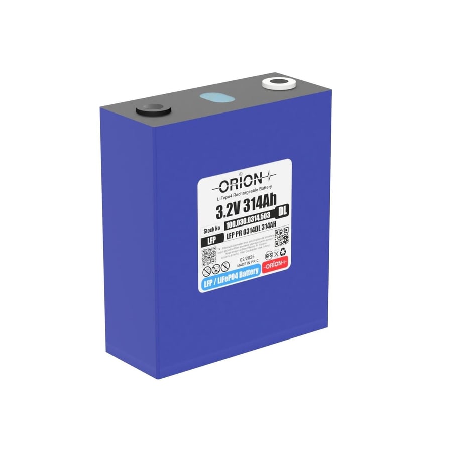 ORION LIFEPO4 3.2v 314DL 314Ah Prizmatik Pil