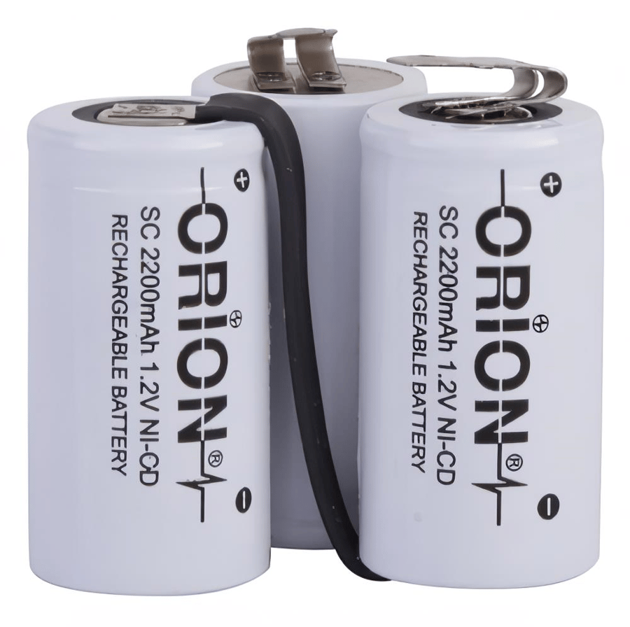 Orion Moulinex Uyumlu 3.6V 2.2Ah Ni-CD Süpürge Bataryası 