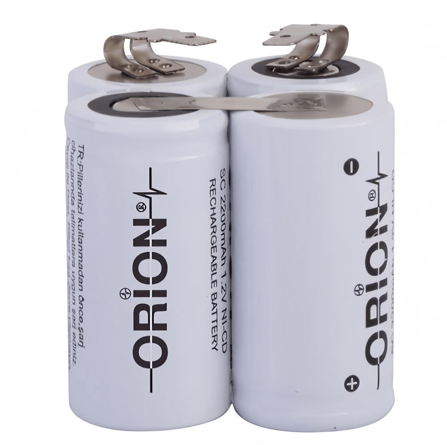 Orion Moulinex Uyumlu 4.8V 2.2Ah Ni-CD Süpürge Bataryası 
